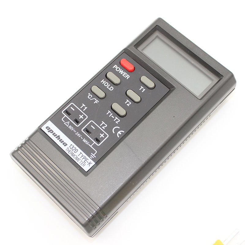 极速。双路快g速测温仪 高温数显温度表 双通道烫染测温计K型油温