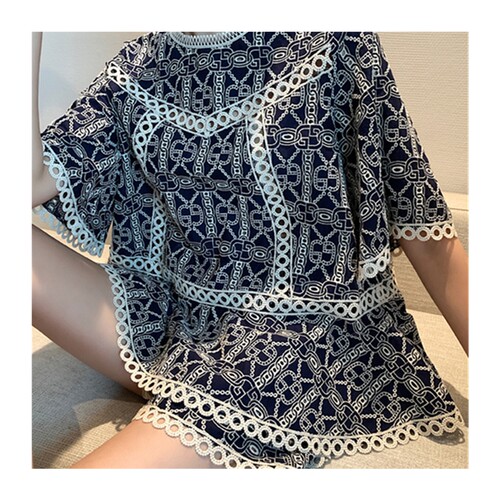 极速Women 2 gPiece Sets French Vintage Summer 2022 New Hollo