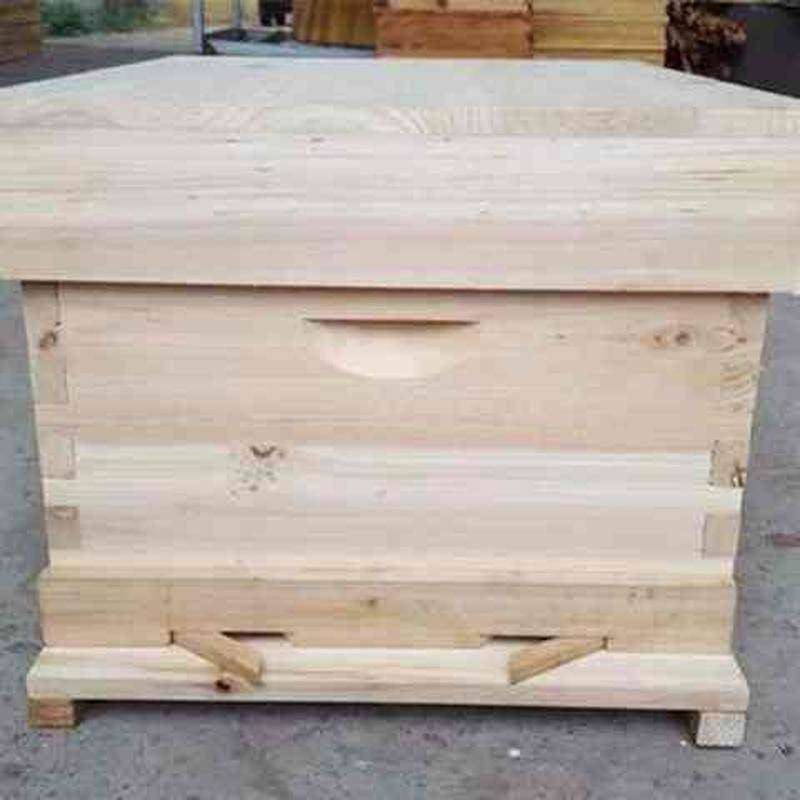 极速蜜蜂a中蜂蜂箱全套煮蜡峰箱全杉木标准十框蜂桶包邮蜂巢养蜂