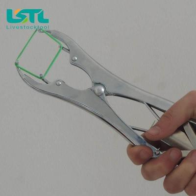 极速扩张钳去势圈猪羊无血v断尾钳兽用不锈钢阉割器羔羊断尾圈剪