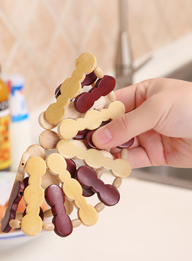 极速Square bamboo thermal insulation mat cm rouRnd bamboo ho