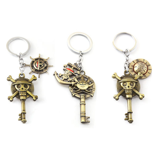 新品New Animei KeyChain Devil Fruit Figure Straw Hat Holder