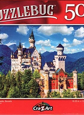 极速Neuschwanstein Castsle  Bavaria - 500 Pieces Jigsaw Puzz
