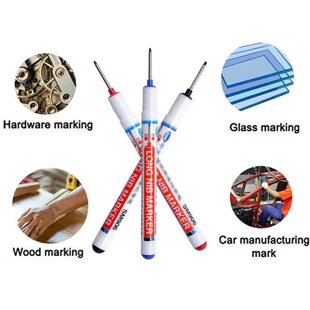 极速3pcs Deep 140mm Pens Hole Long Marker MarkerX Pen Nib