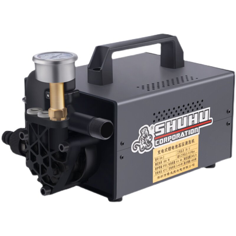 极速无线洗车机车载充电洗v车神器高压锂电家用便携清洗机水泵上