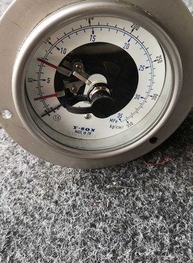 极速。Y-SON全不钢电接点压力表锈,35MKpa,埋入式奕伸仪表水压压