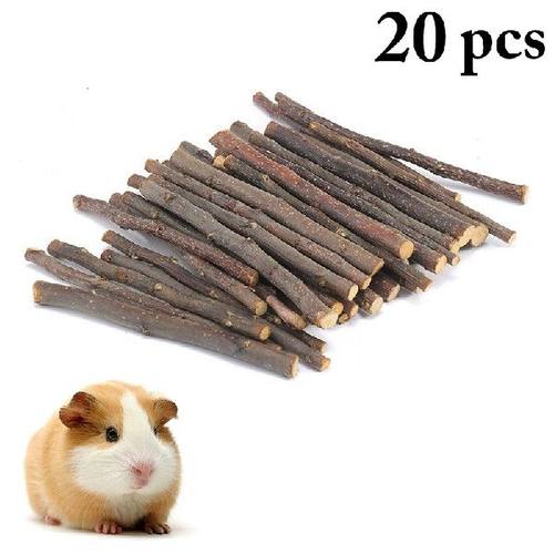 极速Hamster Rabbit Wood tStick Natural Interactive Bunny Che