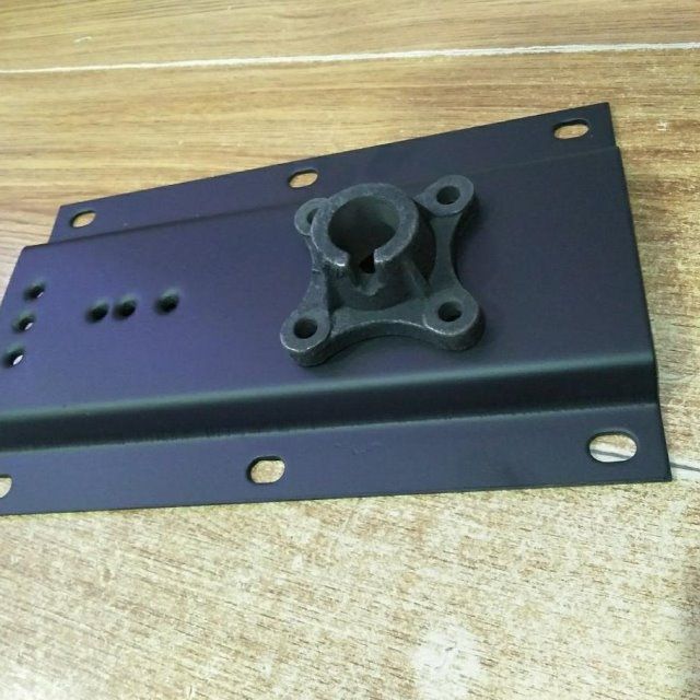 极速发廊剪发椅j椅子配件底盘圆盘美发椅盘理髲椅底座升降托盘固