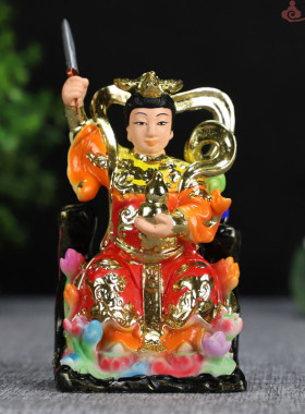 极速中式敦煌彩坐九天玄女无x极元君九天玄母天尊女登玄鸟树脂神