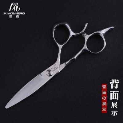 极速新款柳叶剪刀滑剪日式胖胖剪z美发剪刀55寸理发剪刀发型师专