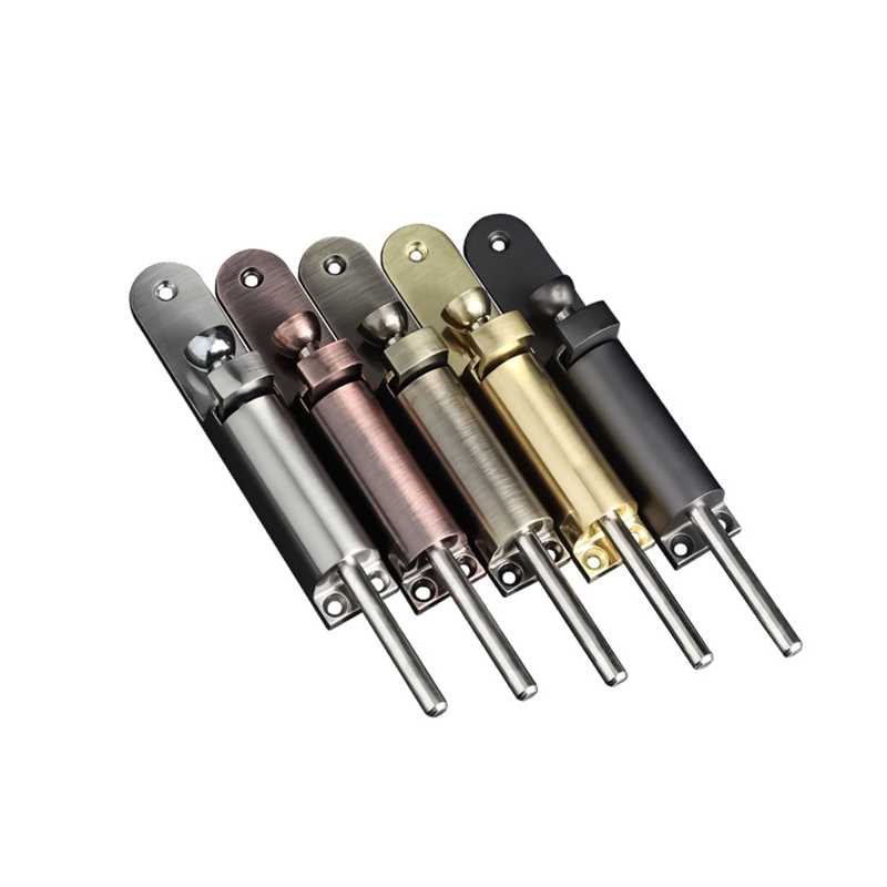 极速.304不锈钢旋转门插销铜门插窗插销J门栓门闩门挡左右弹簧插