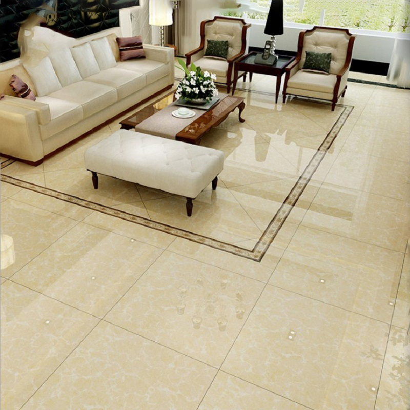 极速玻化砖60防滑地砖600x600瓷砖地板砖80J0x800客厅黄色抛光砖8