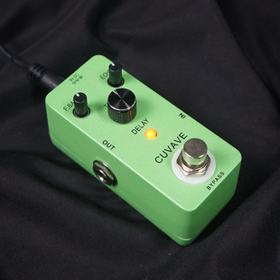 新品CUVAVfE模拟延迟 单块效果器木电吉他延时Classic Delay回声