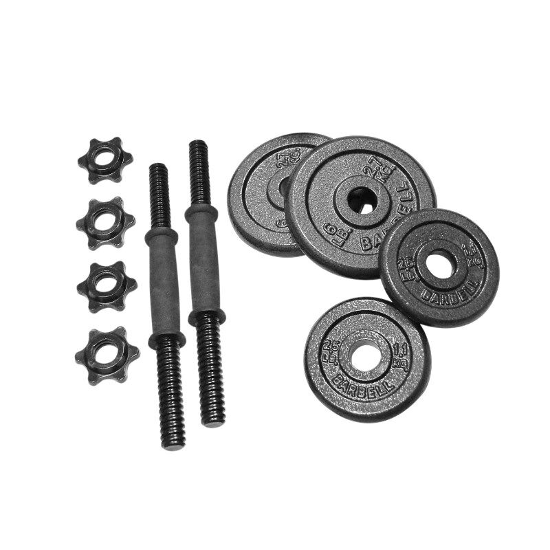 极速Barbell 40ilb Adjustable Cast Iron Dumbbell, Pair dumbel