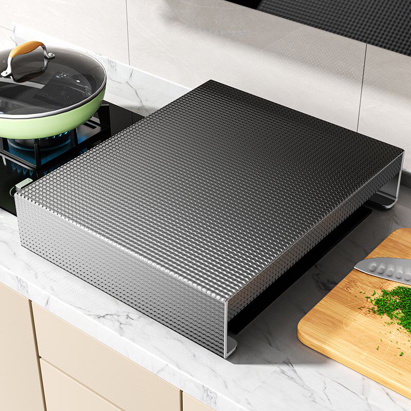 新品厨房燃气灶盖k板罩煤气灶遮挡板加高电磁炉支架台面放锅备菜