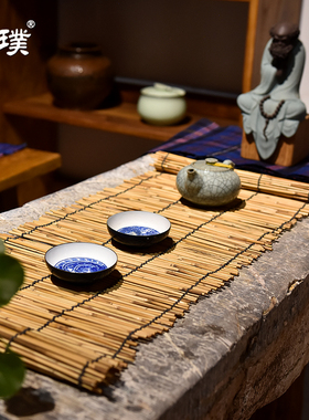 新品老石头长方形茶桌茶s几户外庭院茶台中式条石桌花园禅意原石