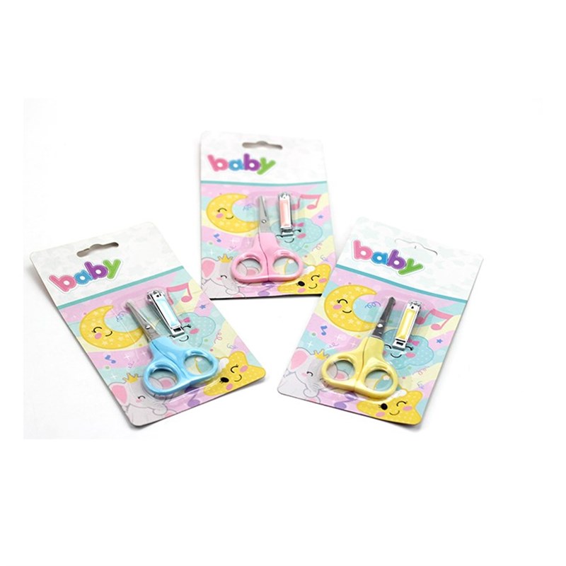 极速圆头婴儿指甲剪新生儿安w全剪婴幼儿用指剪刀宝宝鼻毛剪颜色