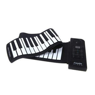 极速Flexible Piano 61 Key Electronic Piano Keyboard Sil.icon