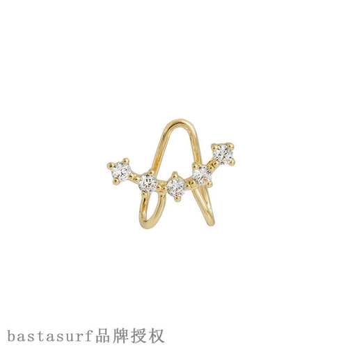 新品Korean version irregtular ear clip without ear hole high