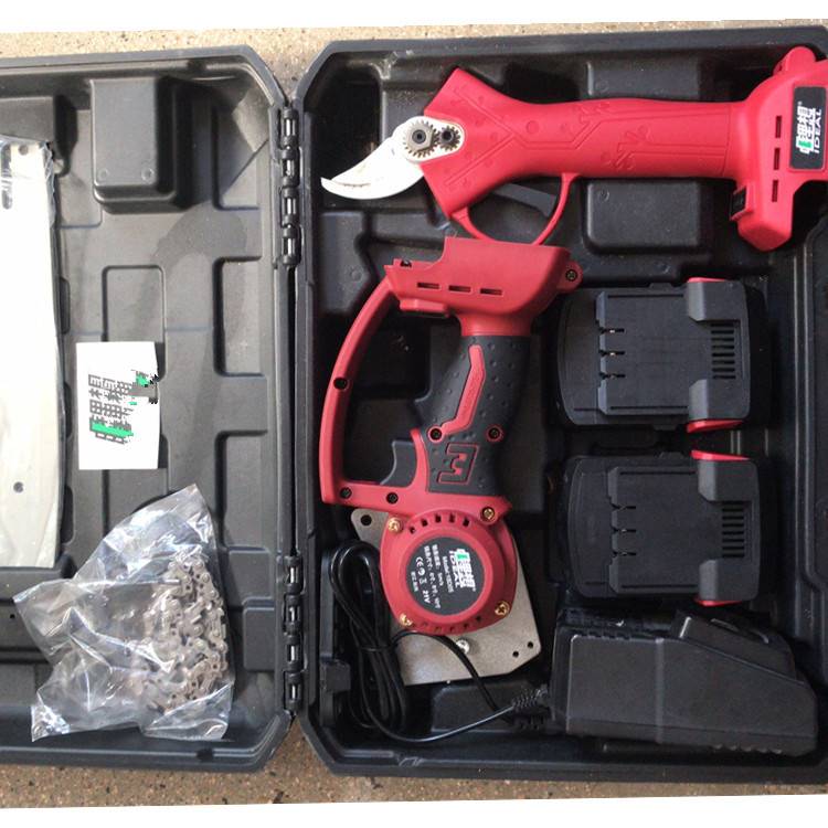 极速锂电电链锯小型迷你单手锯充电式户外L无线伐木锯树枝剪刀果