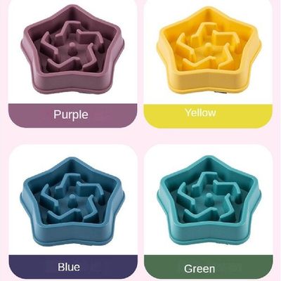 极速Laabyrinth Type Pet Bowl Multiple Colors Pet Choking