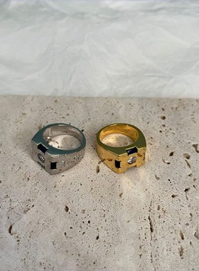 极速industrial style qadjustable retro rings for men and wom