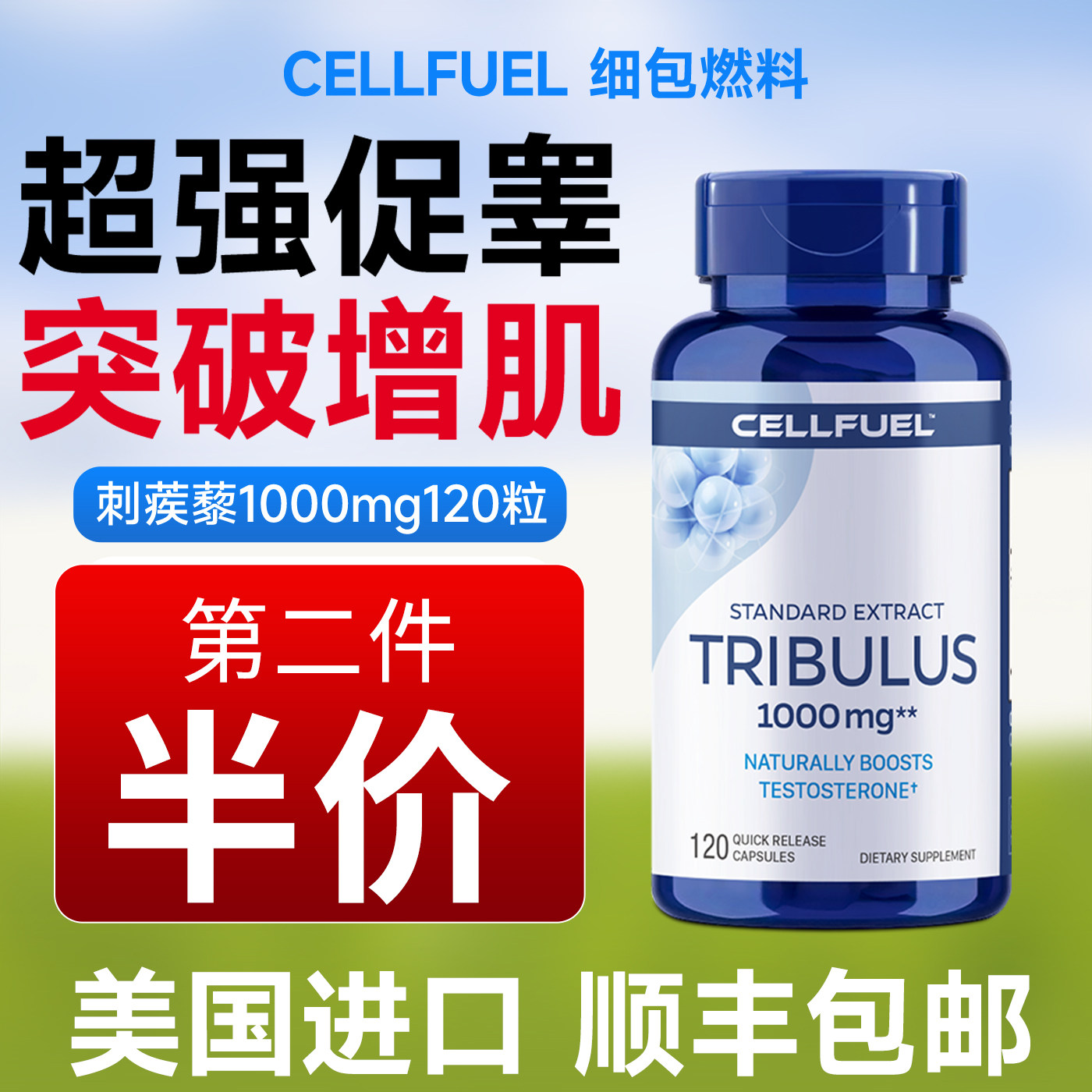 CELLFUEL刺蒺藜高含量120粒