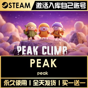 【PEAK】 STEAM全球区游戏CDK激活码永久入库CDKEY激活入库