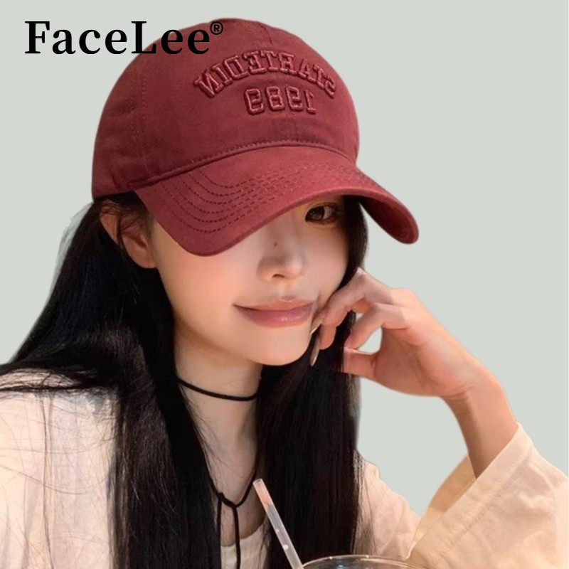 FaceLee日本设计师联名款帽子女2025新款棒球帽显脸小深顶原创美,服饰配件/皮带/帽子/围巾,手帕,淘宝优惠券,粉丝福利购,淘宝优惠卷