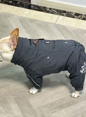 宠物衣服狗狗新款秋冬洋气法斗巴哥棉服西高地雪纳瑞外套加厚防寒