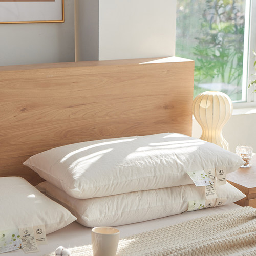 A类新疆棉花枕头软纯棉全棉花填充低枕芯护颈椎助睡眠儿童枕头芯