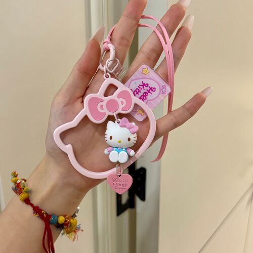 正版三丽鸥HelloKitty汽车挂件创意卡通车载装饰品吊坠礼物送朋友