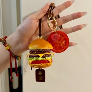 仿真堡堡平安创意汽车挂件搞怪西红柿中控台装饰品挂饰礼物送朋友
