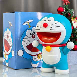 【拾壹】哆啦A梦手办摆件大号招财机器猫玩具潮玩叮当猫公仔胖虎