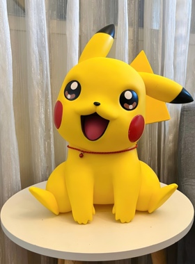 神奇宝贝手办萌萌哒皮卡丘小火龙可达鸭杰尼龟摆件宝可梦可爱公仔