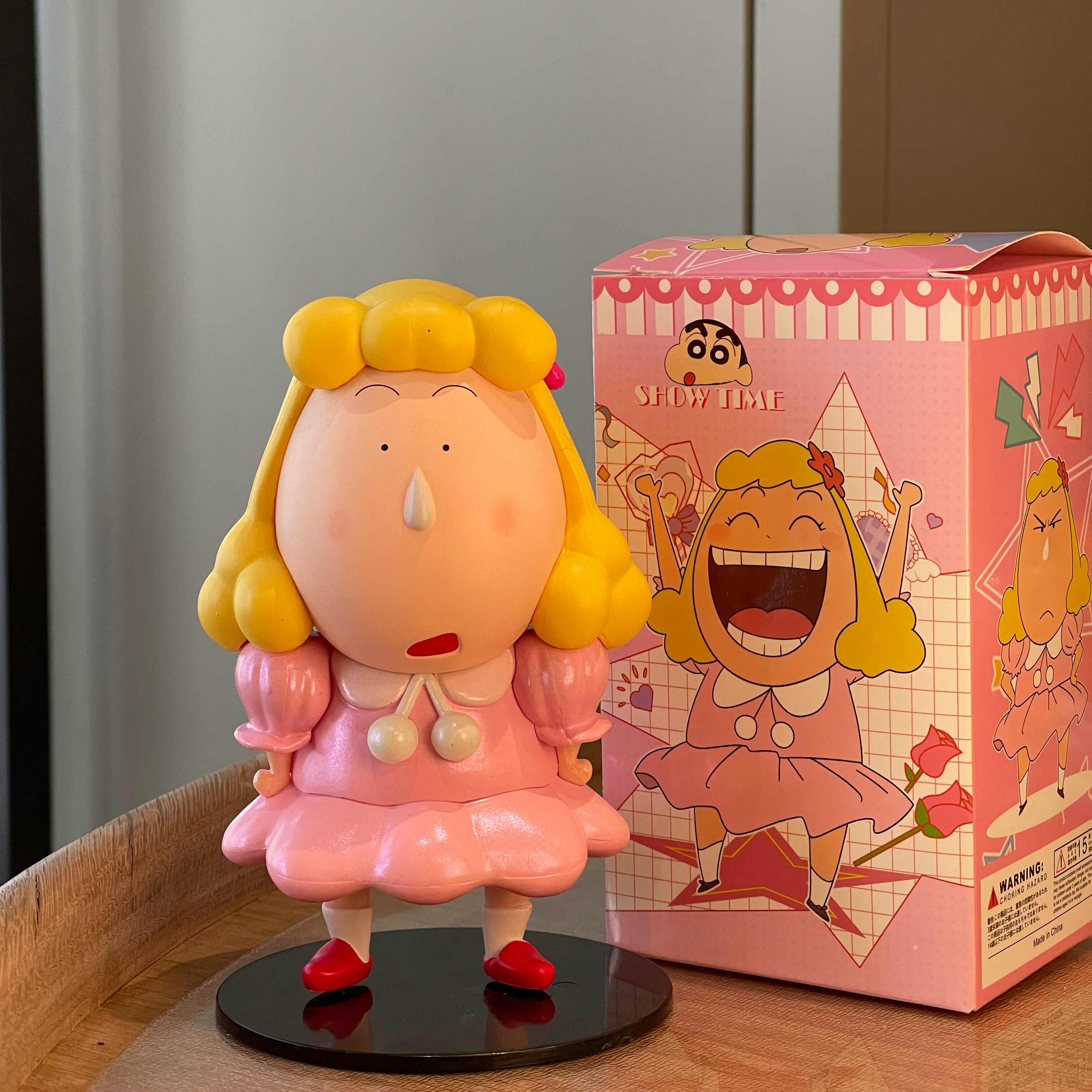 美少女阿呆蜡笔小新系列贵气呆创意卡通可爱礼物送人家居桌面摆件