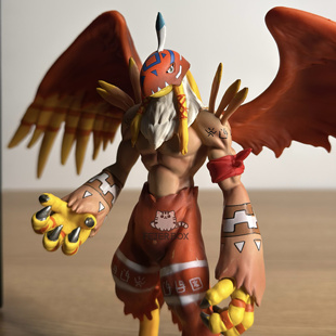 【拾壹】数码宝贝伽楼达兽巴多拉兽比丘兽潮玩生日礼物手办模型