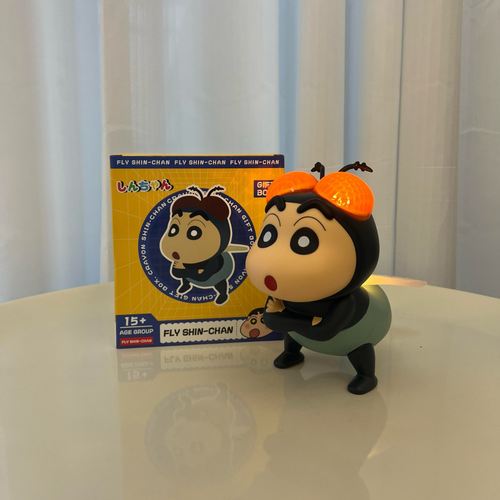 【拾壹】苍蝇蜡笔小新动物系列盲盒手办可爱卡通动漫周边装饰摆件