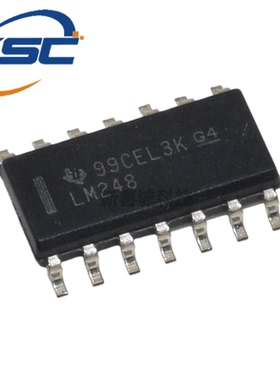 原装正品 LM248DR LM248 贴片SOP-14 通用 放大器芯片IC