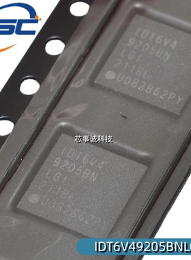 原装正品 IDT6V49205BNLGI 6V49205BNLGI 时钟发生器 QFN48