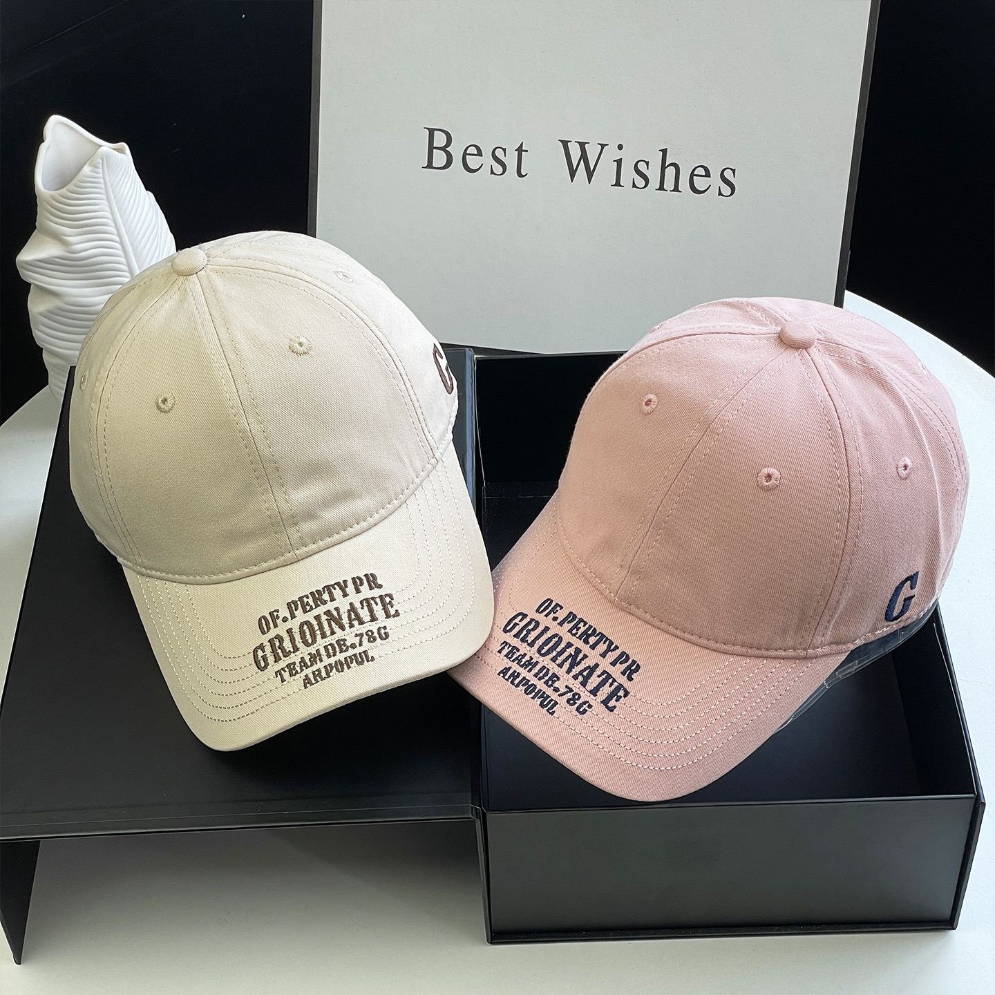 字母刺绣高品质软顶棒球帽女2026新款休闲百搭宽帽檐鸭舌帽子男款,服饰配件/皮带/帽子/围巾,帽子,淘宝优惠券,粉丝福利购,淘宝优惠卷