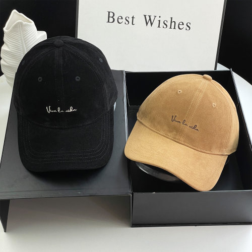 新款软顶秋冬季字母刺绣棒球帽高品质男女百搭鸭舌帽显脸小休闲帽