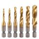 六角柄钻攻倒角一体复合丝攻丝锥钻头 螺旋机用丝锥m3m4m5m6m8m10