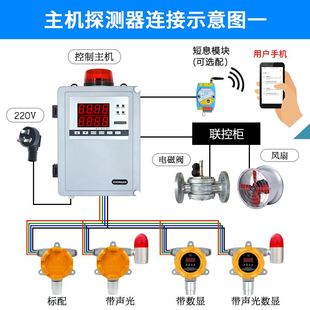 QD6310探测器 气体报警器可燃气控制器主机QD6370有毒探头GT