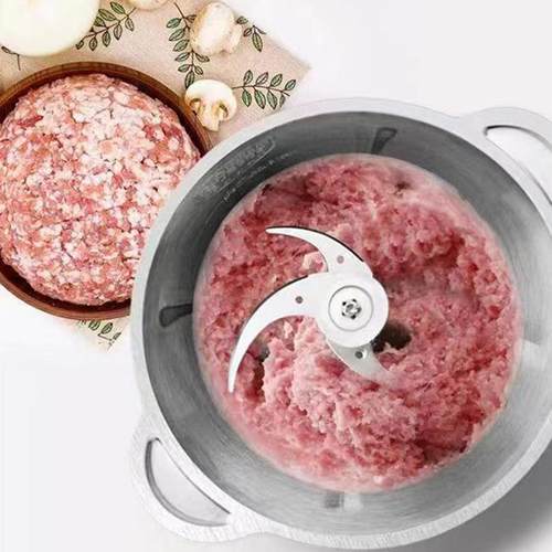 新款直销草帽绞肉机厨房家用电动绞肉机搅菜搅蒜小型辅食机草帽绞