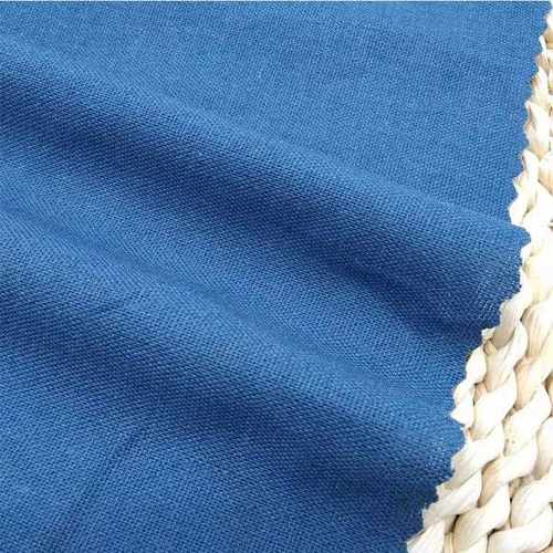 新款直销现货亚麻棉平纹素色现代衬衫连衣裙家居装饰用品面料