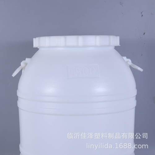 新款直销食品级塑料桶加厚150L密封发酵桶酿酒桶酵素桶家用储水桶