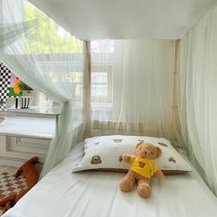 蚊帐上下铺加密寝室单人床家用老式 新款 直销A6L学生宿舍2022新款