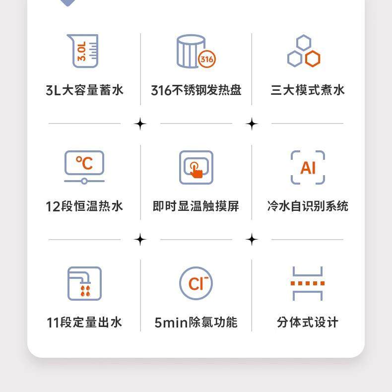 新款直销恒温容量金电热分体水分水瓶自动水壶电热家用不锈316智