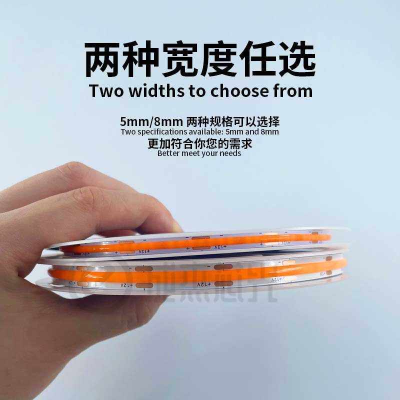 新款直销超亮COB灯带24V 12V 5V自粘低压LED软灯条线条灯橱柜酒柜,家装灯饰光源,室内LED灯带,淘宝优惠券,粉丝福利购,淘宝优惠卷